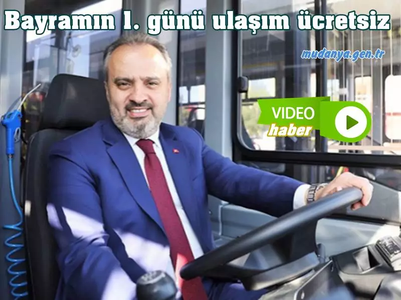 Bursa Büyükşehir Belediyesi, vatandaşların huzurlu bir bayram geçirmeleri için gereken tüm tedbirleri aldı. Bunun yanında 21 Nisan Cuma günü kent içi toplu taşıma herkese, 23 Nisan Pazar günü ise öğrencilere ücretsiz olacak.