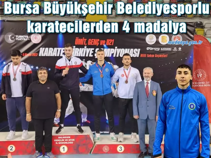 Balıkesir’de yapılan Türkiye Ümit, Genç, U21 Karate Şampiyonası ve Milli Takım seçmelerinde Bursa Büyükşehir Belediyespor Kulübü sporcuları elde ettikleri derecelerle yüzleri güldürdü.