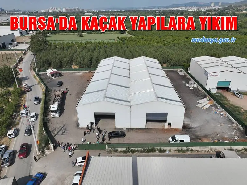 Bursa Büyükşehir Belediyesi, kaçak yapılaşmayla etkili bir mücadele başlattı. Yıldırım ilçesi sınırlarında nitelikli tarım arazileri üzerine kaçak olarak yapıldığı tespit edilen fabrika binalarının yıkımına başlandı.