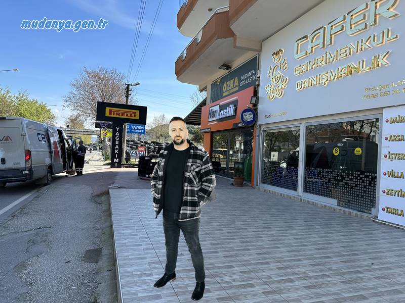 Cafer Gayrimenkul Erdogan İleri yeni ofis Mudanya