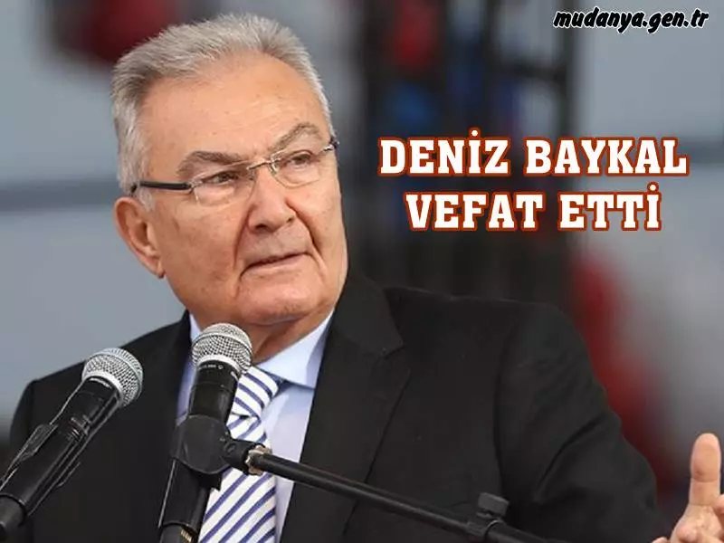 Cumhuriyet Halk Partisi (CHP) eski Genel Başkanı ve Antalya Milletvekili Deniz Baykal, Ankara’da 84 yaşında hayatını kaybetti. Baykal için salı günü Meclis'te tören yapılacak. Çarşamba günü Antalya'da defnedilmesi bekleniyor.