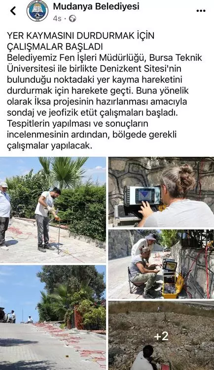 Mudanya Belediye Meclisi MHP Grup Sözcüsü Bülent Erden Başkan Türkyılmaz'ı uyardı! Yıldıztepe kayarsa sorumlusu sensin.