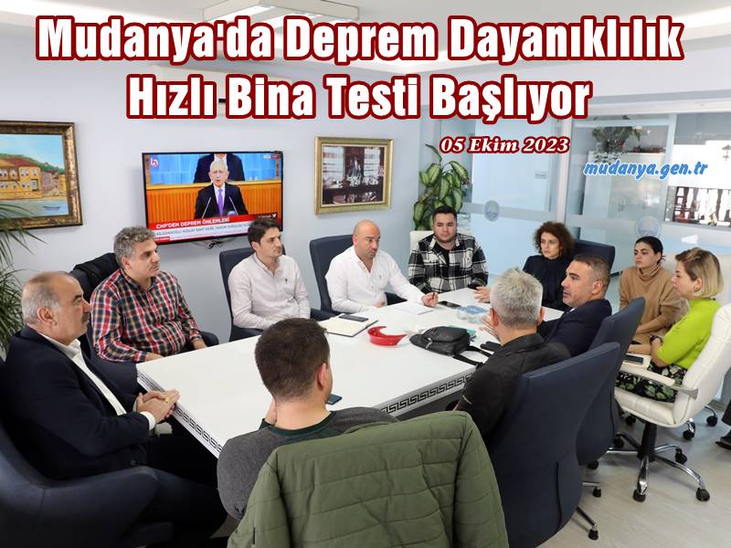 Mudanya Belediyesi, ilçe genelindeki mevcut yapı envanterinin deprem risk seviyelerinin tespit edilmesi için “Hızlı Tarama Yöntemi” başvurularını almaya başladığını açıkladı. Öncelikli olarak Burgaz, Eğitim, Siteler, Yalı Mahalleleri ve Ömerbey Mahallesi Demirhane bölgesinde ücretsiz olarak uygulanacak olan çalışma için başvurular, Mudanya Belediyesi Kentsel Tasarım Müdürlüğü’ne yapılacak.