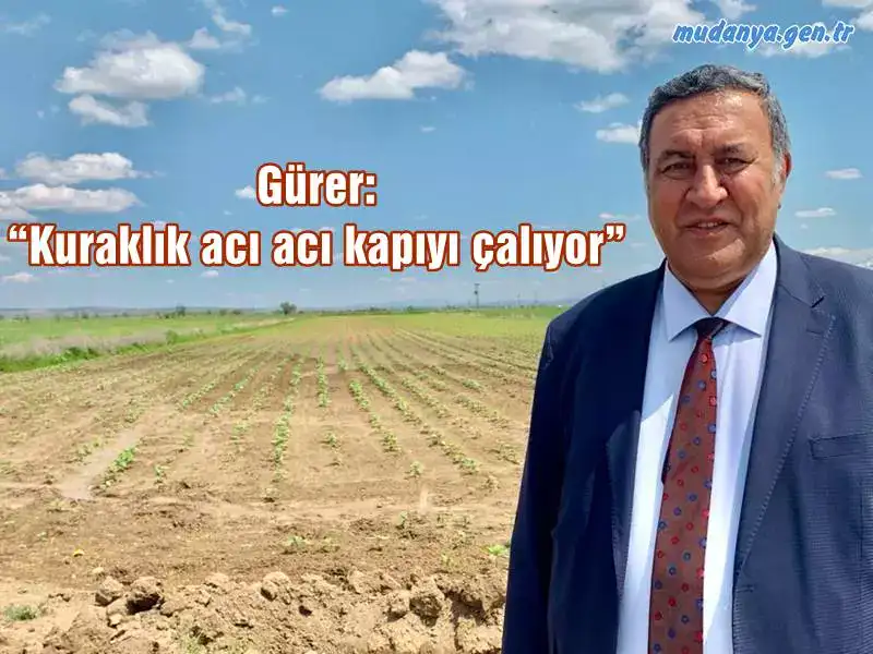 CHP Niğde Milletvekili Ömer Fethi Gürer, küresel iklim değişikliklerin neden olduğu kuraklığın, ülkemizde sulama suyu sorununu hat safhaya çıkardığını belirterek, “Gerekli önlemlerin acilen alınmaması durumunda tarımsal üretimde verim kaybı oluşacak ve olumsuz tablo raflara fiyat artışı olarak yansıyacak” dedi. 
