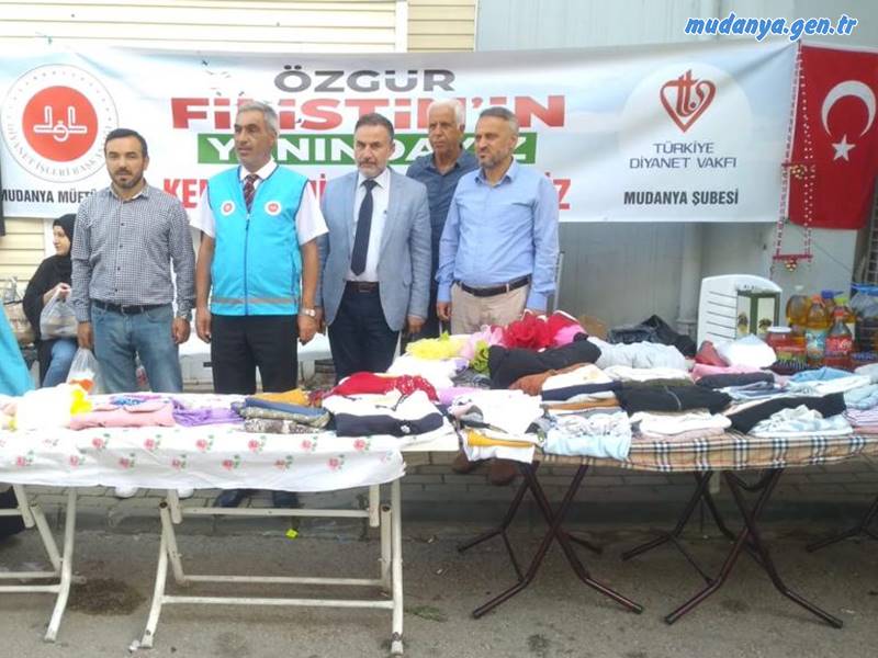 MUDANYA MÜFTÜLÜĞÜ’NDEN FİLİSTİN İÇİN KERMES