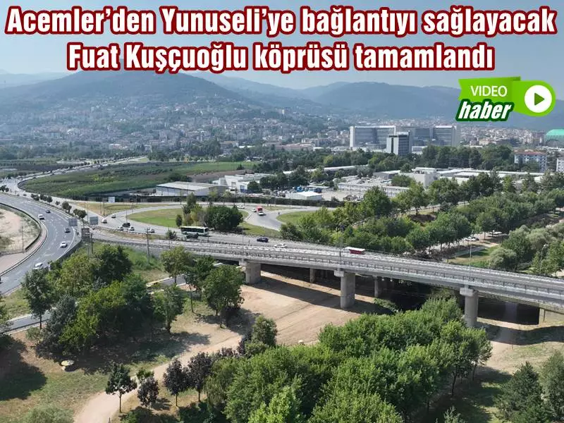Bursa Büyükşehir Belediyesi, Acemler’den Yunuseli’ye bağlantıyı sağlayacak Fuat Kuşçuoğlu köprüsünü 22 Temmuz Cumartesi (YARIN) günü ulaşıma açıyor.