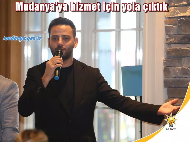 AK Parti Mudanya Belediye Başkan Aday Adayı olan Gökhan Dinçer, Mudanyalı emlakçılarla biraraya geldi.