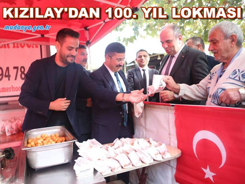 Kızılay Mudanya Şubesi'nin düzenlediği lokma dağıtımında Bursa Büyükşehir Belediye Başkan Vekili olarak kulüp Başkanı  Gökhan Dinçer de yer aldı
