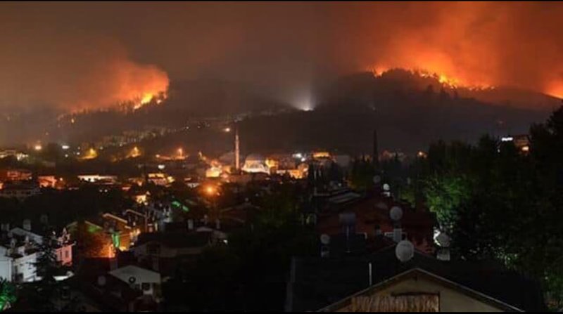 Bursa kent merkezi ile Mudanya arasında tepelik alanda kırsal Göynüklü Mahallesi yakınında henüz belirlenemeyen nedenle yangın çıktı. İhbar üzerine bu alana Bursa Orman Bölge Müdürlüğü ile Büyükşehir Belediyesi İtfaiye Dairesi Başkanlığı ekipleri sevk edildi.