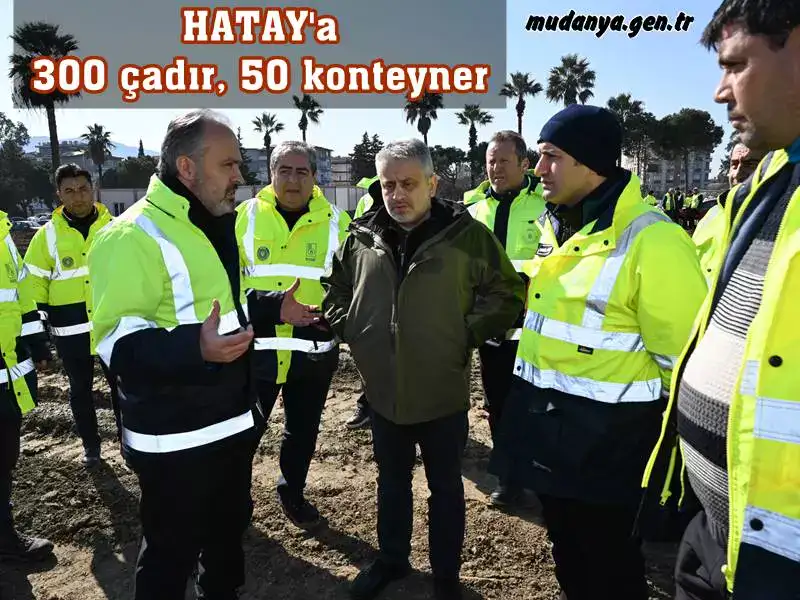 Depremden en fazla etkilenen Hatay’da geçici yaşam alanları oluşturmak, seyyar tuvaletler kurmak ve Türkiye genelinden gelen yardımları dağıtmakla görevlendirilen Bursa Büyükşehir Belediyesi, barınma sorunu için düğmeye bastı. Hatay eski cezaevi alanında kurulacak çadır kent ve konteyner kent için zemin düzenleme çalışmalarına başlandı.