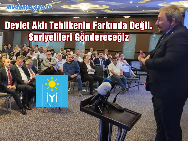 İYİ Parti Göç Politikaları Başkanı Tolga Akalın :Türkiye'nin göçmen sorunu için “Devlet Aklı Tehlikenin Farkında Değil” dedi.  “Siyasal İslamcı ve Arapçı Bir İktidar Tarafından Yönetiliyoruz!” diyen Tolga Akalın İYİ Parti'ni Suriyeliler 3 yıl içinde, kaçak göçmenler 1 yıl içinde gönderileceğini vurguladı.