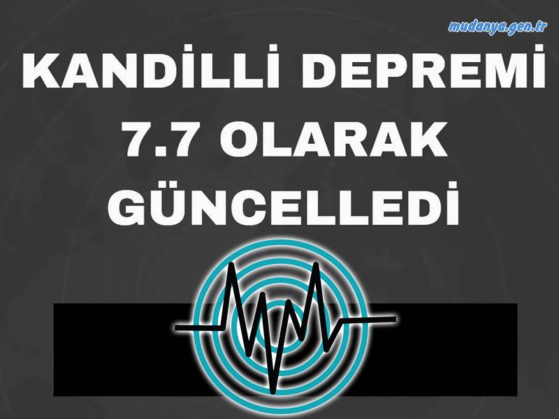 AFAD, bu sabah 04.17’de Kahramanmaraş Pazarcık'ta meydana gelen depremin büyüklüğünün, yapılan ayrıntılı sismolojik çalışmalarla 7,7 olarak revize edildiğini açıkladı.