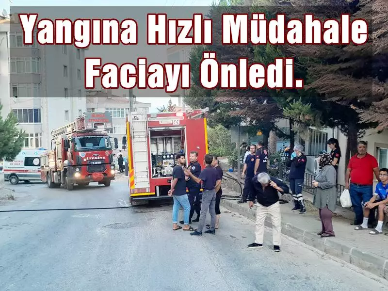 Mudanya Şükrü Çavuş Mahallesi Su Deposu Caddesi Güzel Sanatlar Fakültesi Mevkii Karadeniz Apartmanı A Blok No:23'ün  teras katında 22 Eylül 2023 günü saat 17:50'de yangın çıktı.