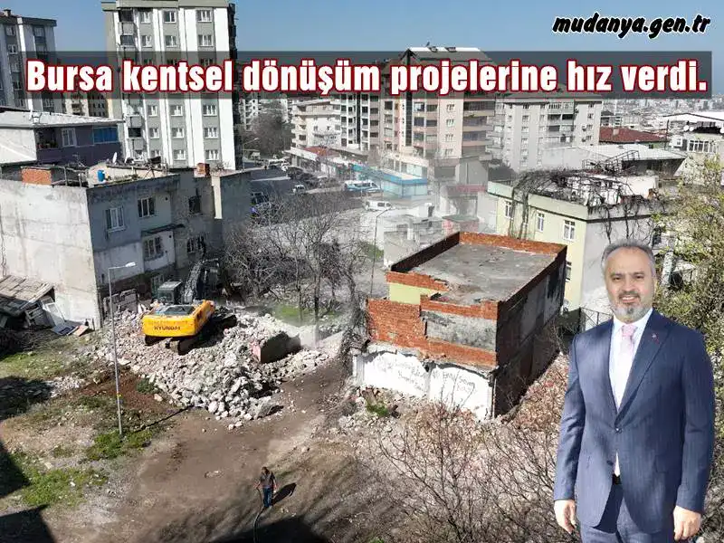 Bursa Büyükşehir Belediyesi, depreme karşı daha dirençli bir Bursa hedefiyle kentsel dönüşüm projelerine hız verdi. Yıldırım’da hayata geçirilen Yiğitler-Esenevler-75. Yıl Kentsel Dönüşüm Projesi’nin ilk etabında kaba inşaatlar tamamlanma aşamasına gelirken, ikinci etapta yıkımlar hız kazandı.