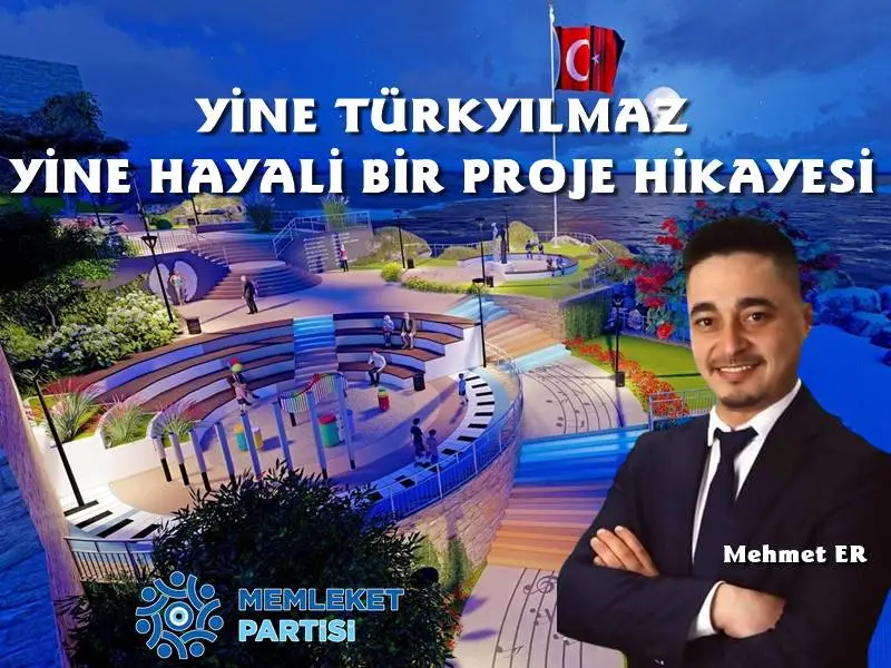 Memleket Partisi Mudanya İlçe Başkanı ve Belediye Meclisi Üyesi Mehmet Er Belediye Başkanı Hayri Türkyılmaz'ın Bursalı Sanatçı İlhan İrem'in vefatı sonrasında büyük reklam kampanyasıyla yapacağını kamuoyuna duyurduğu İlhan İrem Anlasana Müzik Parkı'nın ne olduğunu sordu.