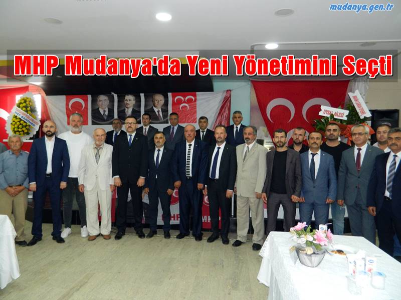 Milliyetçi Hareket Partisi Mudanya İlçe Teşkilâtı 14. Olağan Kongresini Güzelyalı Bayrak Düğün Salonunda yoğun katılımla gerçekleştirdi. MHP İlçe Başkanı Erkut Seymenler'in yeniden aday olmadığı kongrede İlçe Başkanlığına aday olan Hasan Uysal'ın tek listeli yönetim kurulu gerçekleştirilen seçimle ilçe yönetimini devir aldı.