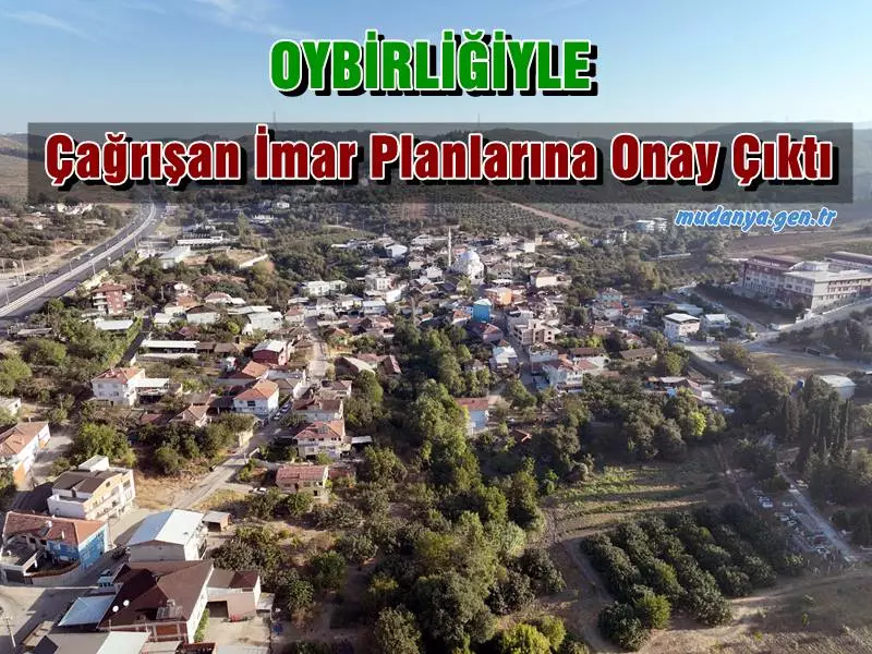 Bursa’nın Mudanya ilçesinde 2011 yılından bu yana önemli bir sorun olan ve mahkeme kararlarıyla bir türlü yürürlüğe konamayan Çağrışan – Göynüklü 1/1000 Ölçekli Revizyon Uygulama İmar Planı, Büyükşehir Belediye Meclisi’nden oybirliğiyle geçt