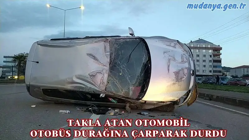 Bursa Asfaltı Caddesi üzeri Zehra G idaresindeki 34 ED 8217 plakalı otomobil, Resul Ö hakimiyetindeki 16 DR 207 plakalı araçla çarpıştı.