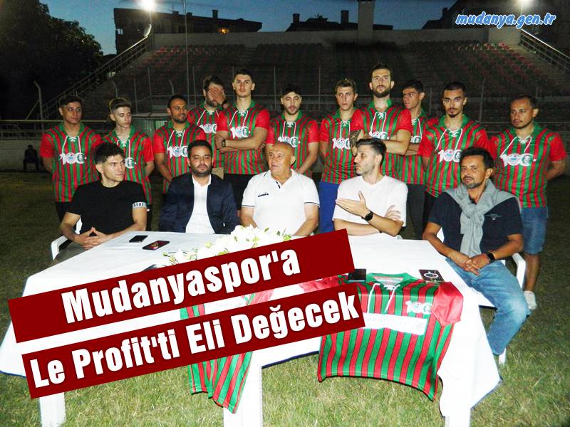 100. yılını kutlamaya hazırlanan Mudanyaspor'a sponsor olan Le Profit'ti sahibi Gökhan Dinçer, "Bir çok insanın hayatına dokunmuş bir camiaya destek olmaktan son derece mutluyuz" diye konuştu.