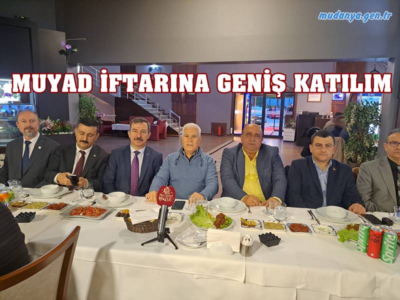 Mudanya ve Köyleri Yardımlaşma Derneği (MUYAD) iftar programında bir araya geldi. İftarda Mudanya muhtarları ve Oda ve Kooperatif Başkanları, siyasi isimler yer aldı. Muyad Yönetim Kurulu Başkanı Sahip Keçici, "Mudanya'nın tüm renkleri bizim için önemli" dedi.