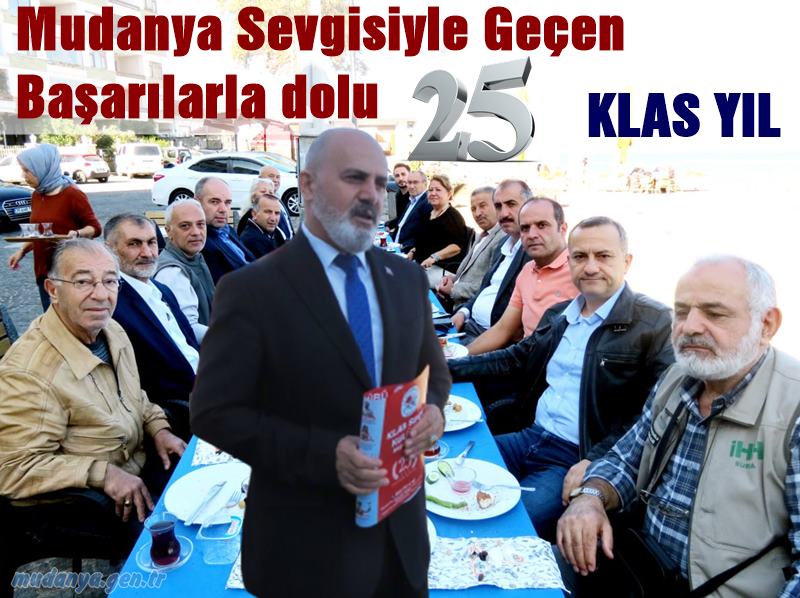 KLAS SPOR KULÜBÜ BAŞKANI NECATİ ŞİMŞEK BAŞARI DOLU 25 YILINDA STK'LARLA BULUŞTU