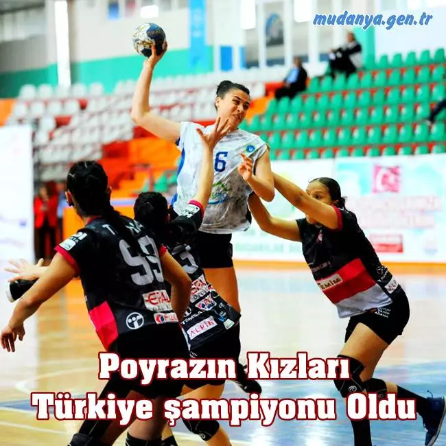 Bursa Büyükşehir Belediyespor Kulübü Hentbol Takımı, Genç Kadınlar Hentbol Türkiye şampiyonu oldu.