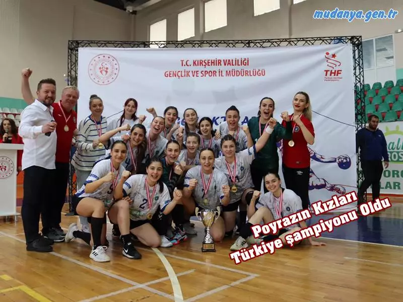 Poyrazın Kızları Türkiye şampiyonu Oldu