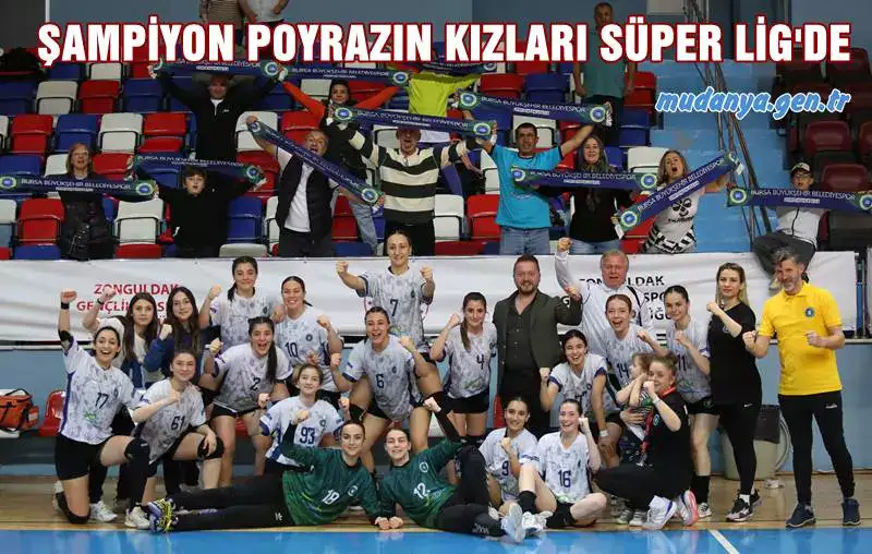Zonguldak'ta devam eden Kadınlar Hentbol 1. Ligi play-off'ların Bursa Büyükşehir Belediyespor, üçüncü maçında Sivas Belediyespor'u 33-26 mağlup ederek 3'te 3 yaptı ve bitime bir maç kala şampiyon olarak Süper Lig'e çıkmayı garantiledi.