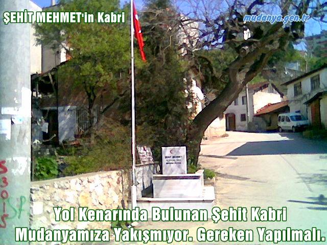 MUDANYA - kurtuluş savaşı şehitlerimizden saka Mehmet’in mezarı tesadüfen de olsa bulunmuştur.