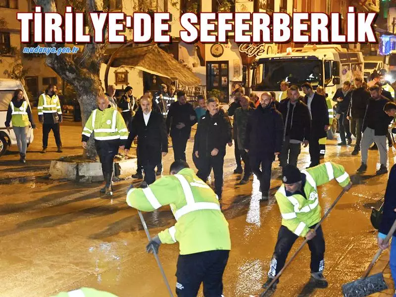 Mudanya'nın Tirilye Mahallesi’nde şiddetli yağış sonrası oluşan selin yaralarını sarma çalışmaları devam ederken, Bursa Büyükşehir Belediye Başkanı Alinur Aktaş da gece Ankara dönüşü, çalışmaları yerinde inceledi. Can kaybı olmamasının en büyük teselli olduğunu belirten Başkan Aktaş, "Maddi hasarlar var. İnşallah yaraları el birliğiyle saracağız" d
