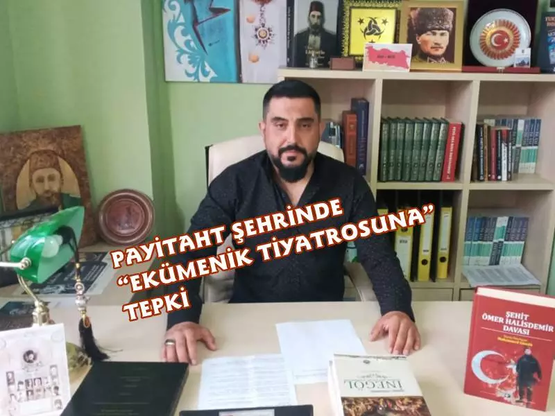 Mudanya Belediye Başkanı Hayri Türkyılmaz’ın Yunan Belediye Başkanları ve Fener Rum Patriği Bartholomeos’un da katıldığı etkinlik ile ilgili paylaşımında “Ekümenik” ifadesini kullandı. Sultan Abdülhamid Han Kültür ve Eğitim Derneği Başkanı Turgay Yazıcı, “Ekümenik tiyatrosunu izledik. Buna seyirci kalmayacağız” dedi.