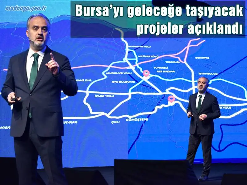 Alinur AKTAŞ Bursa’yı geleceğe taşıyacak projelerini açıkladı