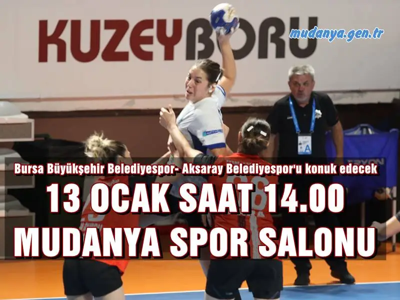 Kadınlar Hentbol Süper Ligi'nde mücadele eden Bursa Büyükşehir Belediyespor, 14. haftada 13 Ocak 2024 Cumartesi günü (bugün) sahasında Aksaray Belediyespor'u konuk edecek.