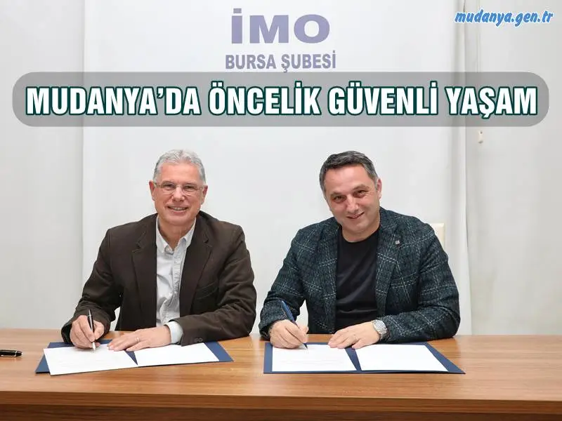 Mudanya’yı deprem başta olmak üzere olası doğal afetlere karşı dayanıklı ve güvenli bir kent haline getirmek için çalışmalarını bilimin ışığında sürdüren Mudanya Belediyesi, yapısal projelerin kontrol edilmesine yönelik işbirliği protokolü imzaladı.