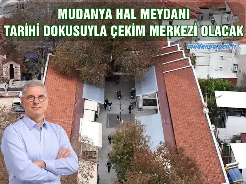 Yıllarca Zeytin Hali Çarşısı olarak hizmet veren günümüzde kahvehaneler bölgesi olarak kullanılan Hal Meydanı’nın tarihi dokusunu ortaya çıkaracak proje çalışmaları Mudanya Belediyesi'nce  tamamlandı.