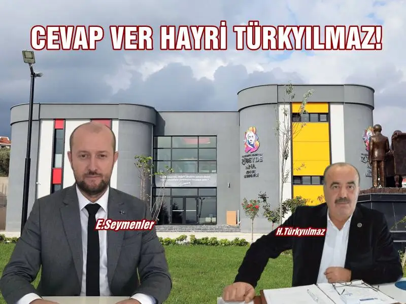 MHP Mudanya Belediye Meclisi Üyesi Erkut Seymenler Zübeyde Ana Çocuk Akademisi'ne yapılan fahiş zamlar konusunda Belediye Başkanı Deniz Dalgıç'ın açıklamasını eleştirdi. Seymenler önceki dönem belediye başkanı olan Hayri Türkyılmaz'ın bu konuda açıklama yapmasını Mudanyalıların beklediğini söyledi.