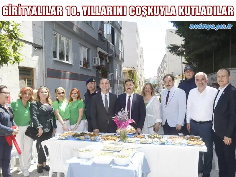 GİRİTYALILAR 10. YILLARINI COŞKUYLA KUTLADILAR