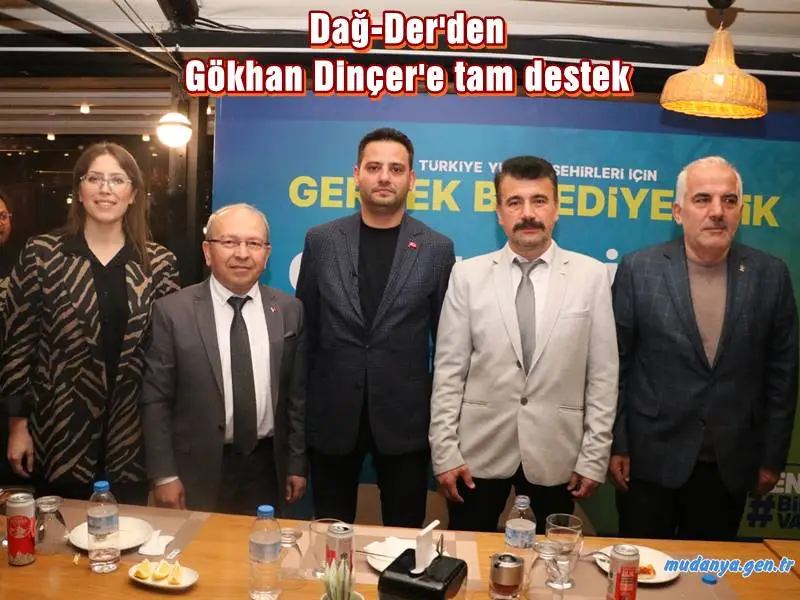 Mudanya'da yaşayan Dağ Yöreli vatandaşlarla bir araya gelen Cumhur İttifakı AK Parti Mudanya Belediye Başkan Adayı Gökhan Dinçer, vatandaşların yoğun ilgisiyle karşılaştı.