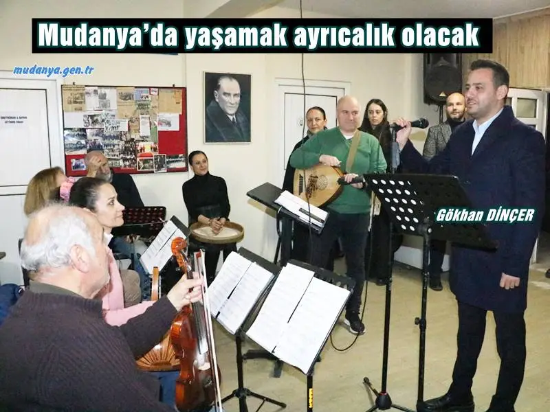 Gökhan DİNÇER" Mudanya’da yaşamak ayrıcalık olacak"