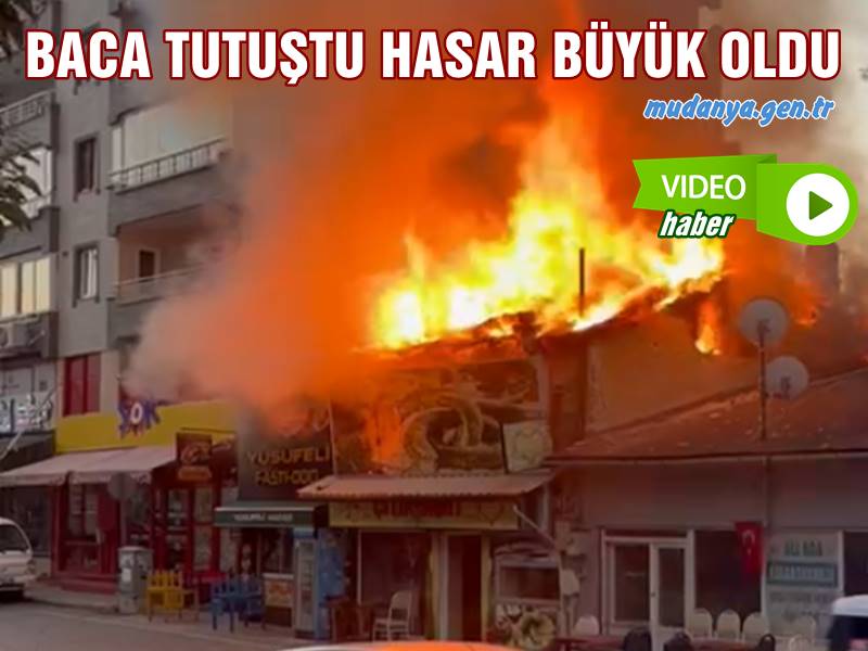 Güzelyalı Burgaz mahallesi Atatürk Anıtı önünde bulunan cadde üzerindeki simit fırını bacanın tutuşmasıyla çıkan yangında büyük maddi hasar oluştu.