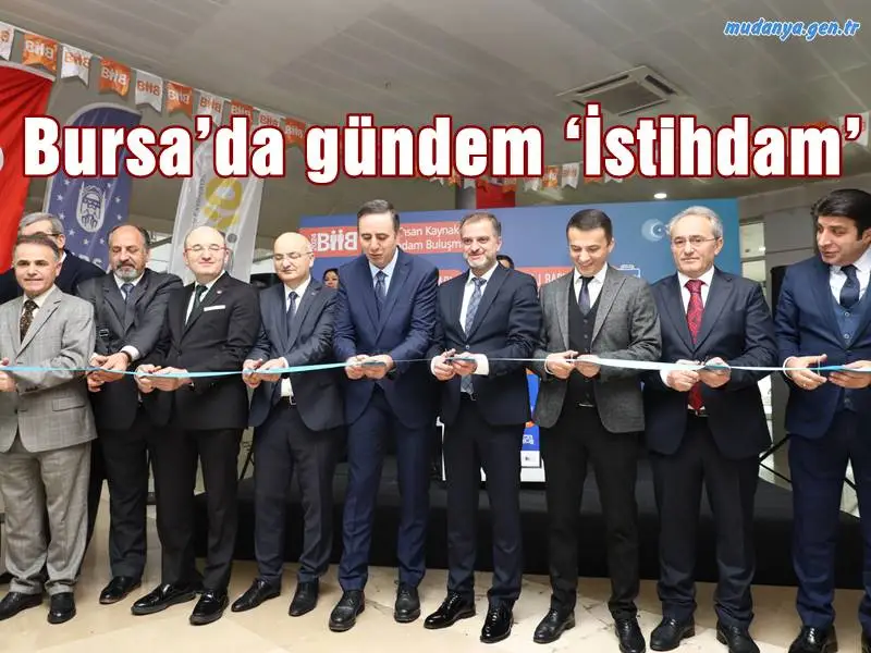 Bursa Büyükşehir Belediyesi’nin 2012 yılından bu yana iş arayan ve işverenleri bir araya getiren Bursa İnsan Kaynakları ve İstihdam Buluşması bu yıl 7’nci kez kaplarını açtı. 7. Bursa İnsan Kaynakları ve İstihdam Buluşması’nın açılış töreni Atatürk Kongre Kültür Merkezi Fuar Alanı’nda gerçekleştirildi.