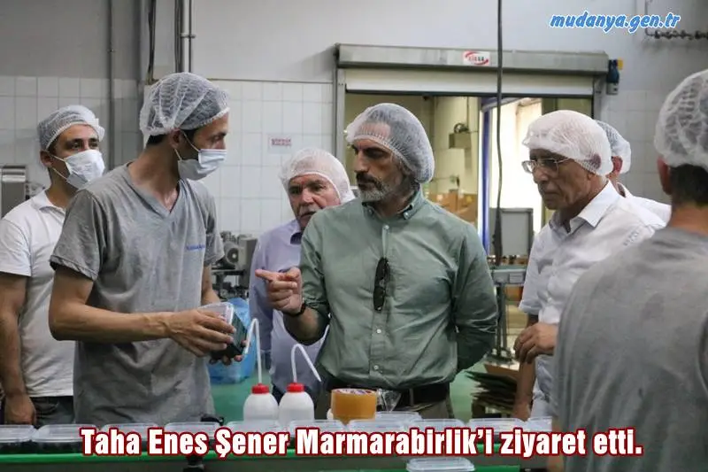 Esnaf, Sanatkarlar ve Kooperatifçilik Genel Müdürü  Taha Enes Şener Marmarabirlik’i ziyaret etti.