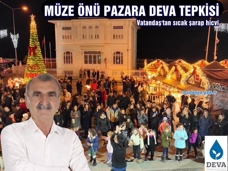 DEVA Partisi İlçe Başkanı Mehmet ÖZALP Mudanya Belediyesi'nin, yılbaşı etkinlikleri kapsamında Mütareke Müze Evi Meydanına Sokak Lezzetleri adı altında kurduğu Christmas Market dükkanlarının, hem yöntemi hem de sonuçlarıyla yerel esnafı mağdur ettiğini savundu.