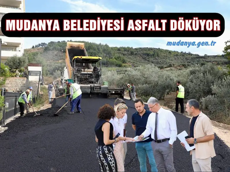 Mudanya Belediyesi yılsonuna kadar ilçe genelinde 50 cadde ve sokakta asfaltın yenileneceğini açıkladı.