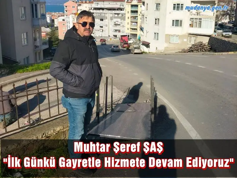 Şükrüçavuş Mahalle Muhtarı Şeref ŞAŞ Su Deposu Caddesinde ve Parklarda tehlikeli noktalara demir korkuluk, bariyer yaptırdı.