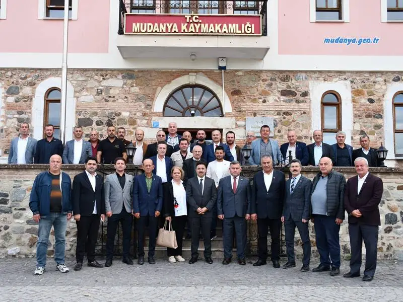Mudanya'da Muhtarlar Günü Tören ve Ziyaretlerle Kutlandı