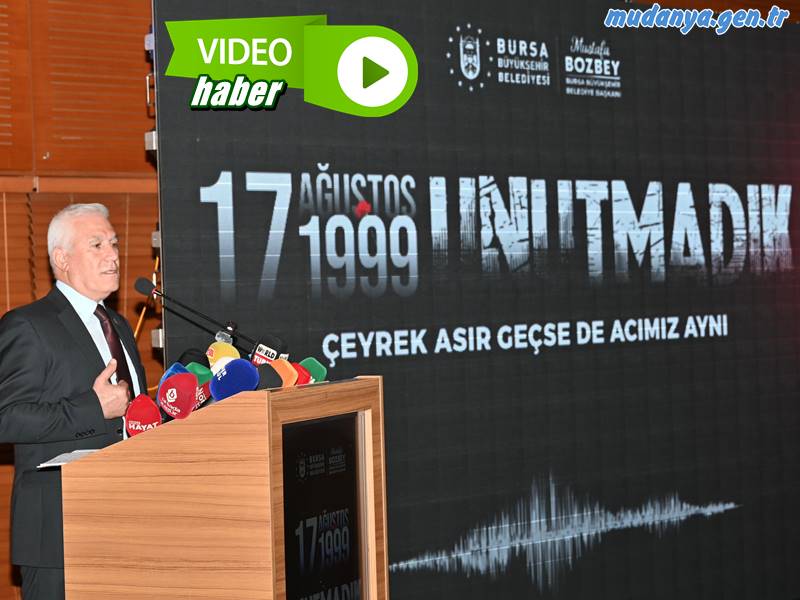 Başkan Bozbey: ‘’Bursa’yı depreme dayanıklı ve hazırlıklı hale getireceğiz’’