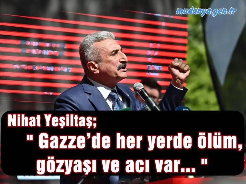 Cumhuriyet Halk Partisi Bursa İl Başkanı Nihat Yeşiltaş, İsrail’in Gazze Şeridi’nin güneyinde yerinden edilmiş Filistinlilerin kaldığı Refah kentindeki kampa İsrail’in düzenlediği hava saldırısını kınadı.