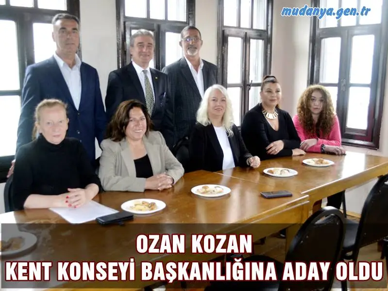 31 Mart yerel seçimleri sonrası Belediye Başkanlığı ve belediye Meclis üyeliğinde meydana gelen değişiklik sonra Mudanya Kent Konseyi oluşumunda değişiklik olması üzerine yeniden yapılanmaya gidecek olan Mudanya Kent Konseyi seçimlerinde Ozan Kozan adaylığını açıkladı.
