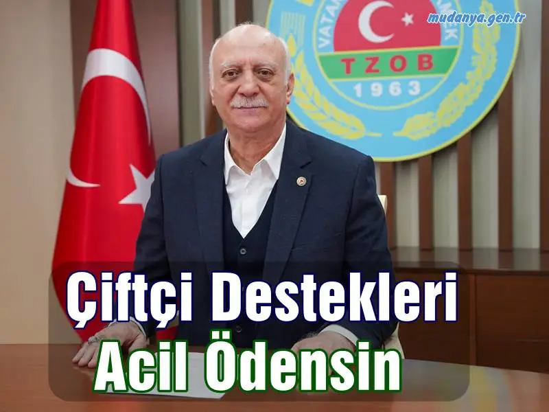 Türkiye Ziraat Odaları Birliği (TZOB) Genel Başkanı Şemsi Bayraktar, son dönemlerde yaşanan doğal afetlerin üretime verdiği zararı yaptığı görüntülü basın açıklamasında değerlendirdi.